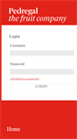 Mobile Screenshot of intranet.elpedregalsa.com